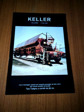 1989 KELLER CARRO TRAMOGGIA COPERTO TRASPORTO GRANAGLIE TIPO TADGNS CARRELLI