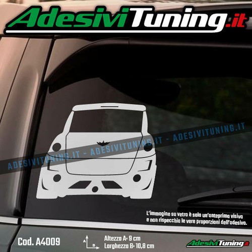 Adesivo profilo posteriore - adesivo,