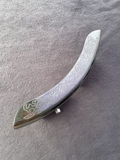 Bracciolo banjo vintage inciso