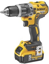 DeWalt TRAPANO AVVITATORE CON PERCUSSIONE BRUSHLESS 18V DCD796P2-QW 2 batteri...