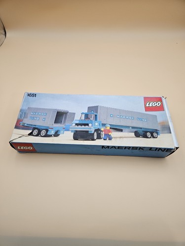 Lego 1651 maersk line truck - line,