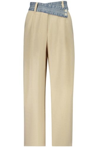 Desigual pantalone donna beige - desigual,
