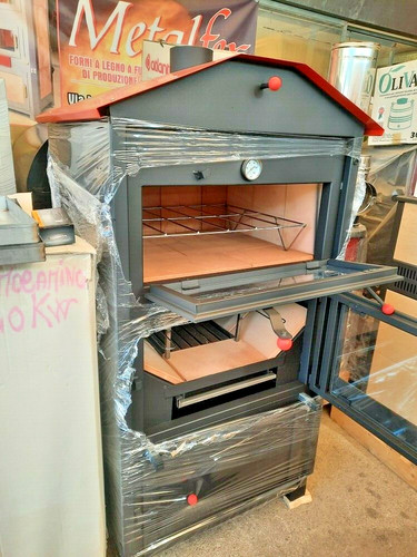 Forno legna metalfer in - a,