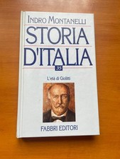 Storia d’Italia Vol 35 L’età di Giolitti Indro Montanelli libro storia raccolta