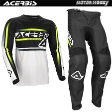 COMPLETO CROSS ENDURO ACERBIS MX LINEAR LUGO BIANCO NERO