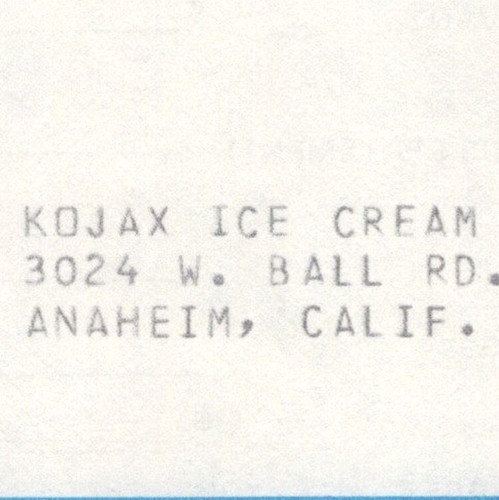 1979 kojax gelato - e, da