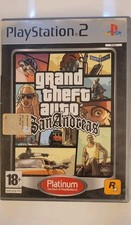 Play Station 2 Grand Theft Auto: San Andreas Platinum