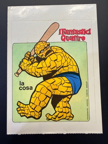 Fantastici quattro la cosa - quattro,
