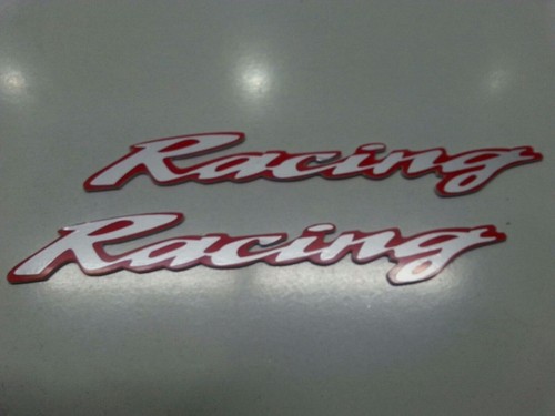 Fiat uno coppia scritte racing - coppia,