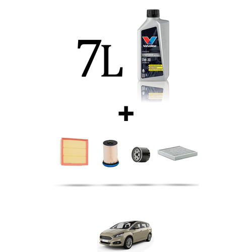Hoffcar kit tagliando filtri - kit,
