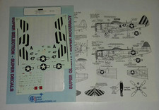 THUNDERBOLT P47 N  DECAL 1/72 SUPERSCALE  72 743 PARZIALE LEGGI NOTE