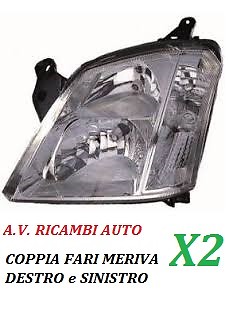Coppia fari fanale proiettore - fari,