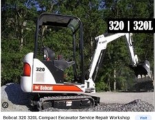 Bobcat 320 320l service - 320,