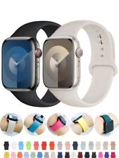 Per Apple Watch Cinturino Silicone 2 3 4 5 6 7 8 9 SE Sport 38/40/41/42/44/45mm