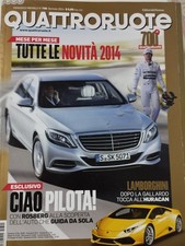 Quattroruote Gennaio 2014