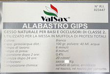 Gesso Alabastrino per Stampi, Gesso Ceramico, Gesso per Stampi, Gesso per Calchi