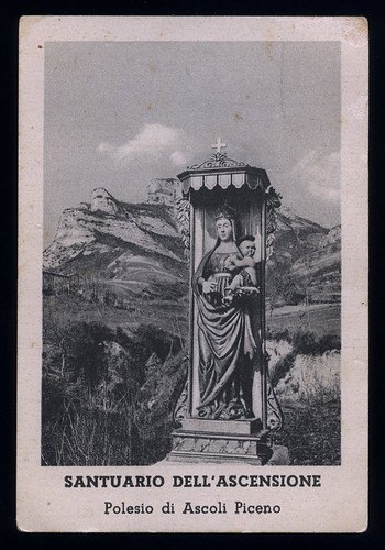 Santino holy card madonna - card,