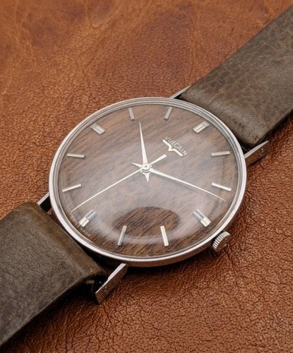 Vulcain grand prix wood - wood, dial