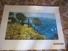 MICHELE CASCELLA ACQUAFORTE ACQUATINTA DEL 1989 120X90 cm