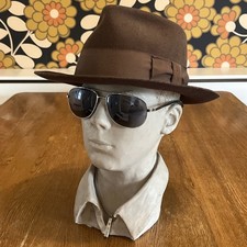 Raro cappello Fedora Uomo Lana
