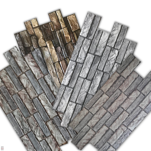 Piastrelle pvc pannelli - piastrelle, 3d
