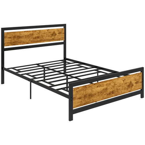 Homcom letto piazza mezza - homcom, 1