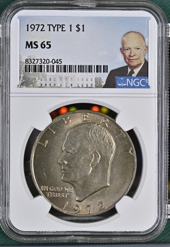 1972 eisenhower dollaro - 1972,