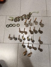 Lotto Di 23 Antiche Ruote In Ottone e Rare  Per Restauro