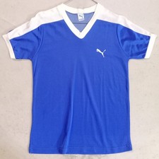 PUMA Vintage 70/80s Maglia Football Shirt Camiseta Yugoslavia/DDR Style 4 S
