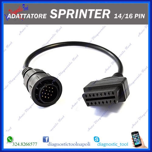 Cavo adattatore diagnosi obd - cavo,