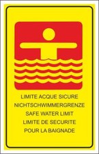 CARTELLO SEGNALETICO - LIMITE