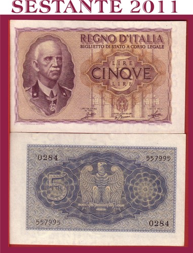 Italia italy lire impero - italia, 5