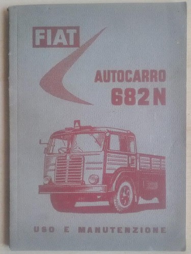 Fiat 682 uso manutenzione - n,