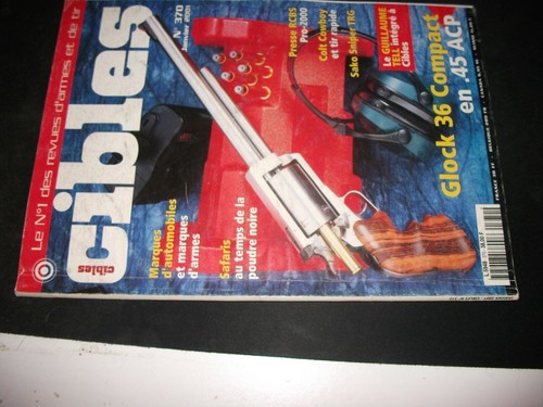 Cibles 370 glock 36 - cibles,