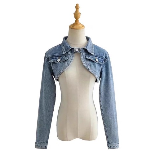 Donna rétro jeans giacca - donna,