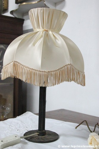 Lampada tavolo epoca con - lampada, da