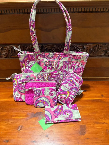 Vera bradley set paisley - vera,