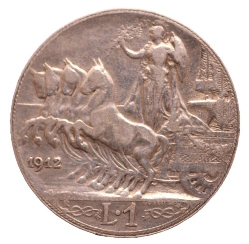 Italy lire 1912 - italy, 1