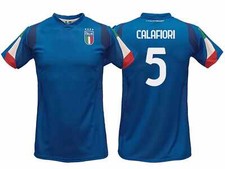 MAGLIA Calcio ITALIA FIGC UFFICIALE CALAFIORI N 5 RICCARDO NAZIONALE AZZURRI