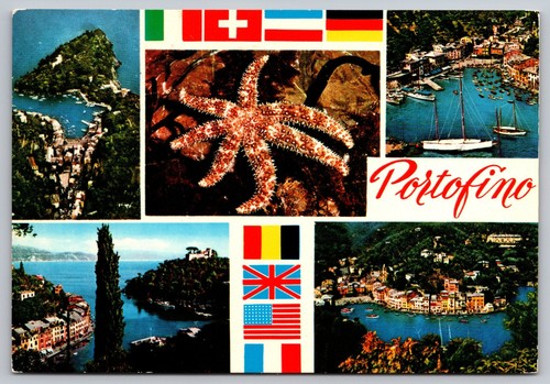 Portofino italia cartolina - portofino,