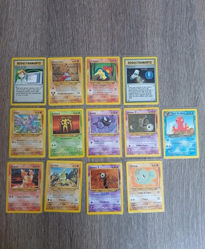 Lotto carte pokemon vintage - pokemon,