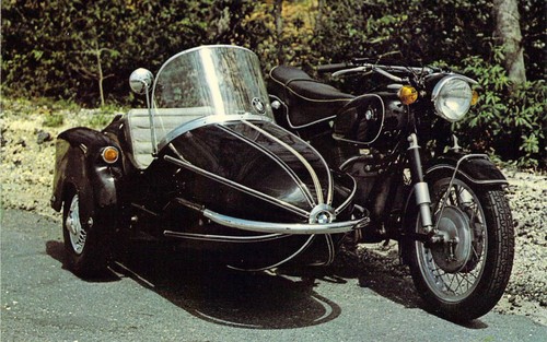 Cartolina bmw r50 1958 - cartolina,