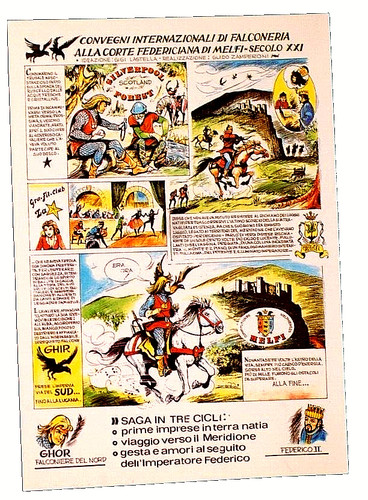 Cartolina ghor falconiere - ,
