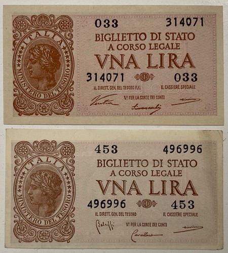 Lira biglietto stato 2 - 1,