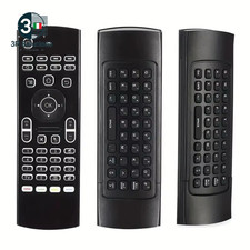 Telecomando Mini Tastiera Wireless MX3 Air Mouse Da 2,4 Ghz Con Tasti Multimedia