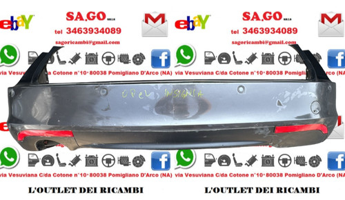 Paraurti posteriore opel - posteriore,