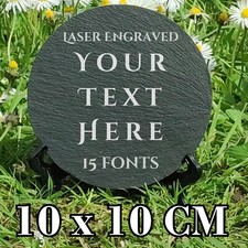 Targa Ardesia Tonda Nome