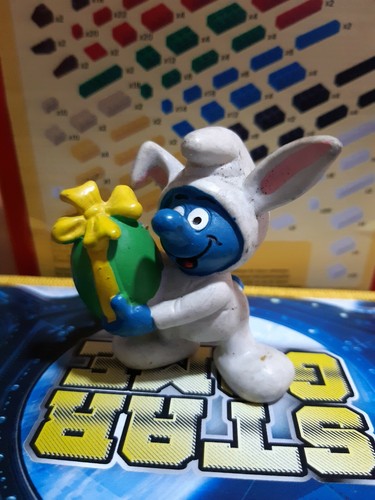 Smurf bunny suit - in, puffo