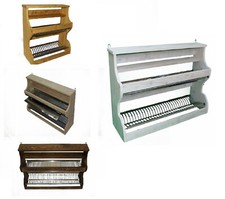 Piattaia credenza con gocciolatoio inox colore e misure a scelta in legno