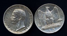 5 Lire Aquilino AG 1930